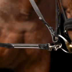 Enrênement élastique Imperial Riding Noir Enrênement élastique Imperial Riding Noir