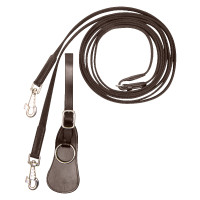 Rênes allemandes SH Imperial Riding Core Marron Rênes allemandes SH Imperial Riding Core Marron