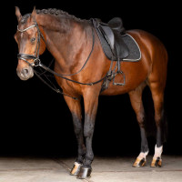 Rênes Triangle Imperial Riding Core Noir Rênes Triangle Imperial Riding Core Noir