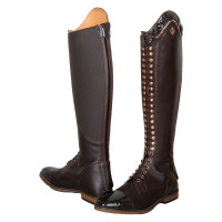Paardrijlaarzen Imperial Riding Olania Dressuur Bruin / croco bruin Paardrijlaarzen Imperial Riding Olania Dressuur Bruin / croco bruin