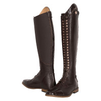 Bottes d'équitation Imperial Riding Olania Dressage Marron / croco marron