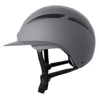 Casque Imperial Riding Olania Deluxe big visor Bleu marine