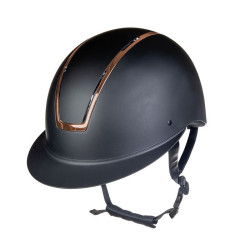 Lady Shield Helm HKM Zwart / roségoud