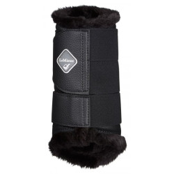 Guêtres Lemieux confort fourrure Noir