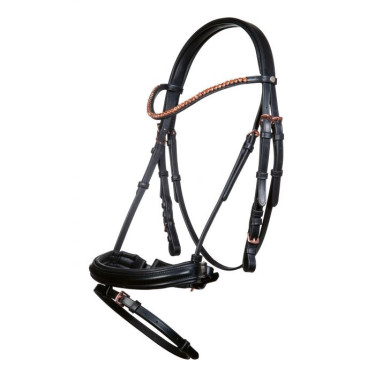 Hoofdstel Rosegold Glamour Style HKM