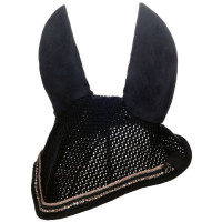 Vliegenmuts Rosegold Glamour Style HKM Zwart / roségoud