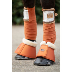 Bandes de polo Edinburgh HKM Brandy Marron Bandes de polo Edinburgh HKM Brandy Marron