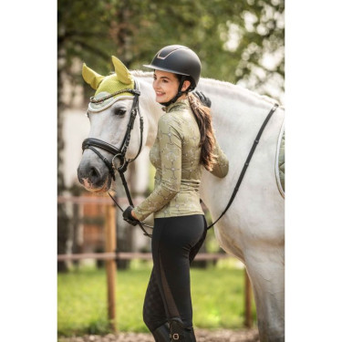 Bonnet anti-mouches Edinburgh HKM Pistache Vert