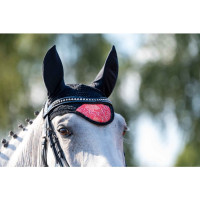 Bonnet anti-mouches Savona Style HKM Taupe Marron Bonnet anti-mouches Savona Style HKM Taupe Marron