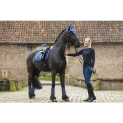 Bonnet anti-mouches Port Royal HKM Bleu foncé Bonnet anti-mouches Port Royal HKM Bleu foncé