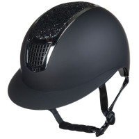 Glamour Shield Helm HKM Zwart / zilverkleurig Glamour Shield Helm HKM Zwart / zilverkleurig