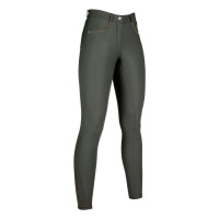 Pantalon Beagle fond intégral en silicone HKM Vert foncé