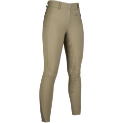 Pantalon Lea fond intégral en silicone HKM Vert olive Pantalon Lea fond intégral en silicone HKM Vert olive