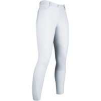 Broek Sunshine Competition siliconen kniestukken HKM Wit