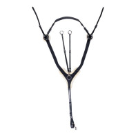 Collier de chasse Cambridge mouton synthétique HKM Noir