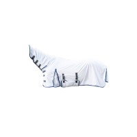 Couverture anti-mouches Lyon HKM Blanc Couverture anti-mouches Lyon HKM Blanc