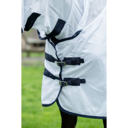 Couverture anti-mouches Lyon HKM Blanc