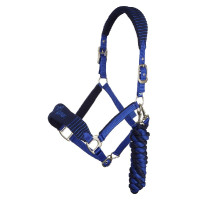 Licol et longe Lemieux Vogue Bleu marine / bleu roi Licol et longe Lemieux Vogue Bleu marine / bleu roi