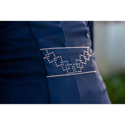 Frac de dressage court Audrey HKM Bleu foncé Frac de dressage court Audrey HKM Bleu foncé