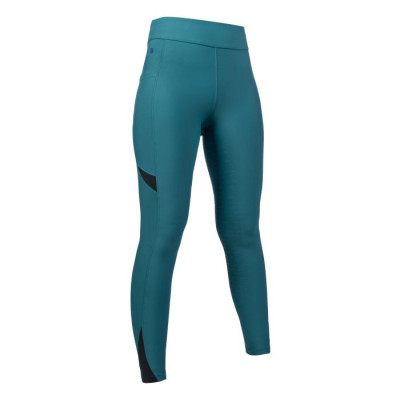 Legging Port Royal fond intégral en silicone HKM Pétrole