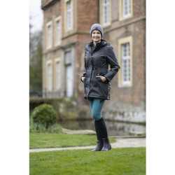 Legging Port Royal volledig siliconen zitvlak HKM Petroleum Blauw Legging Port Royal volledig siliconen zitvlak HKM Petroleum Blauw