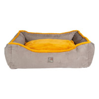 Lit pour chien Anam Cara Comfort HKM Taupe / doré jaune Gris Lit pour chien Anam Cara Comfort HKM Taupe / doré jaune Gris