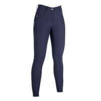 Broek Equine Sports Style met volledig siliconen zitvlak HKM Donkerblauw