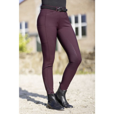 Broek Helene volledig siliconen zitvlak HKM Donkerrood