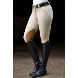Pantalon Hunter basanes en Alos HKM Naturel foncé Beige