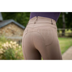 Pantalon Lavender Bay fond intégral en silicone HKM Taupe Marron