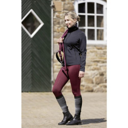 Pantalon Luna fond intégral en silicone HKM Rouge foncé