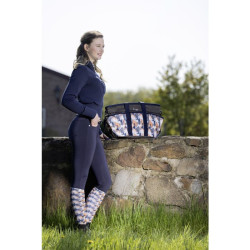 Pantalon Luna fond intégral en silicone HKM Bleu foncé