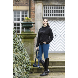 Port Royal broek met volledige siliconen grip HKM Donkerblauw