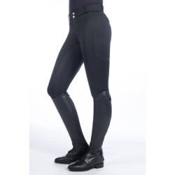 Pantalon Ruby fond intégral en silicone HKM Noir Pantalon Ruby fond intégral en silicone HKM Noir