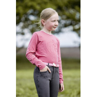 Elastische riem Unicorn HKM Roze