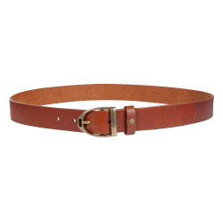 Ceinture en cuir Beth HKM Brandy Marron