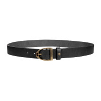 Leren riem Beth HKM Zwart