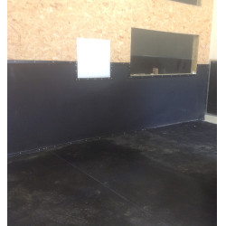 Caoutchouc recyclé textile - Soubassement pour box Caoutchouc recyclé textile - Soubassement pour box