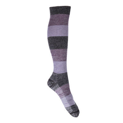 Chaussettes Prague HKM Brun / lilas