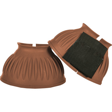 Cloches en caoutchouc fermeture velcro 1 paire HKM Cloches en caoutchouc fermeture velcro 1 paire HKM