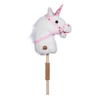 Hobby horse Bella HKM met wieltjes Wit Hobby horse Bella HKM met wieltjes Wit