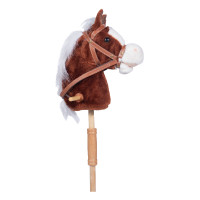 Hobby horse Bella HKM met wieltjes Wit