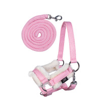 Halster en leadrope Hobby Horsing HKM Roze