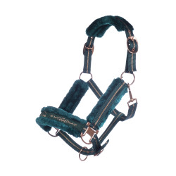 Halster Rosegold HKM Smaragd / roségoud Groen Halster Rosegold HKM Smaragd / roségoud Groen