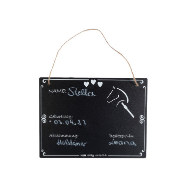 Plaque d'écurie Hobby Horsing HKM