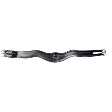 Sangle en cuir forme courbée HKM Sangle en cuir forme courbée HKM