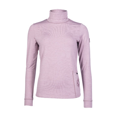 T-shirt lange mouwen coltrui Arctic Bay HKM Mauve Violet