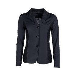 Wedstrijdjas Hunter Woman Slim fit HKM Zwart