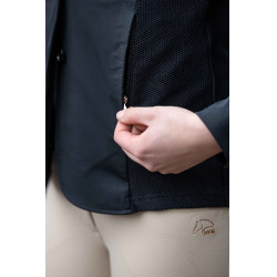 Veste de concours Hunter Woman Slim fit HKM Noir Veste de concours Hunter Woman Slim fit HKM Noir