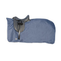Couvre-reins imperméable avec découpe de selle HKM Bleu Couvre-reins imperméable avec découpe de selle HKM Bleu